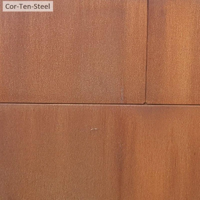 corten steel rust patina