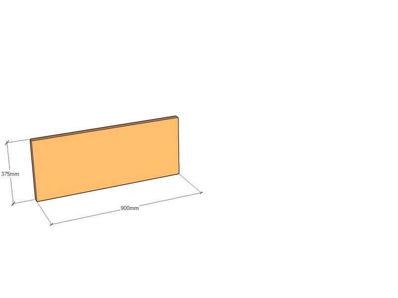 Corten Panel 900 x 375 x 2mm Top | cor-ten-steel.com.au